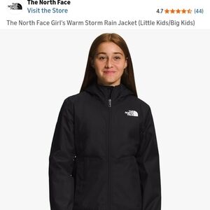 The North Face Black Girls' Warm Storm Jacket